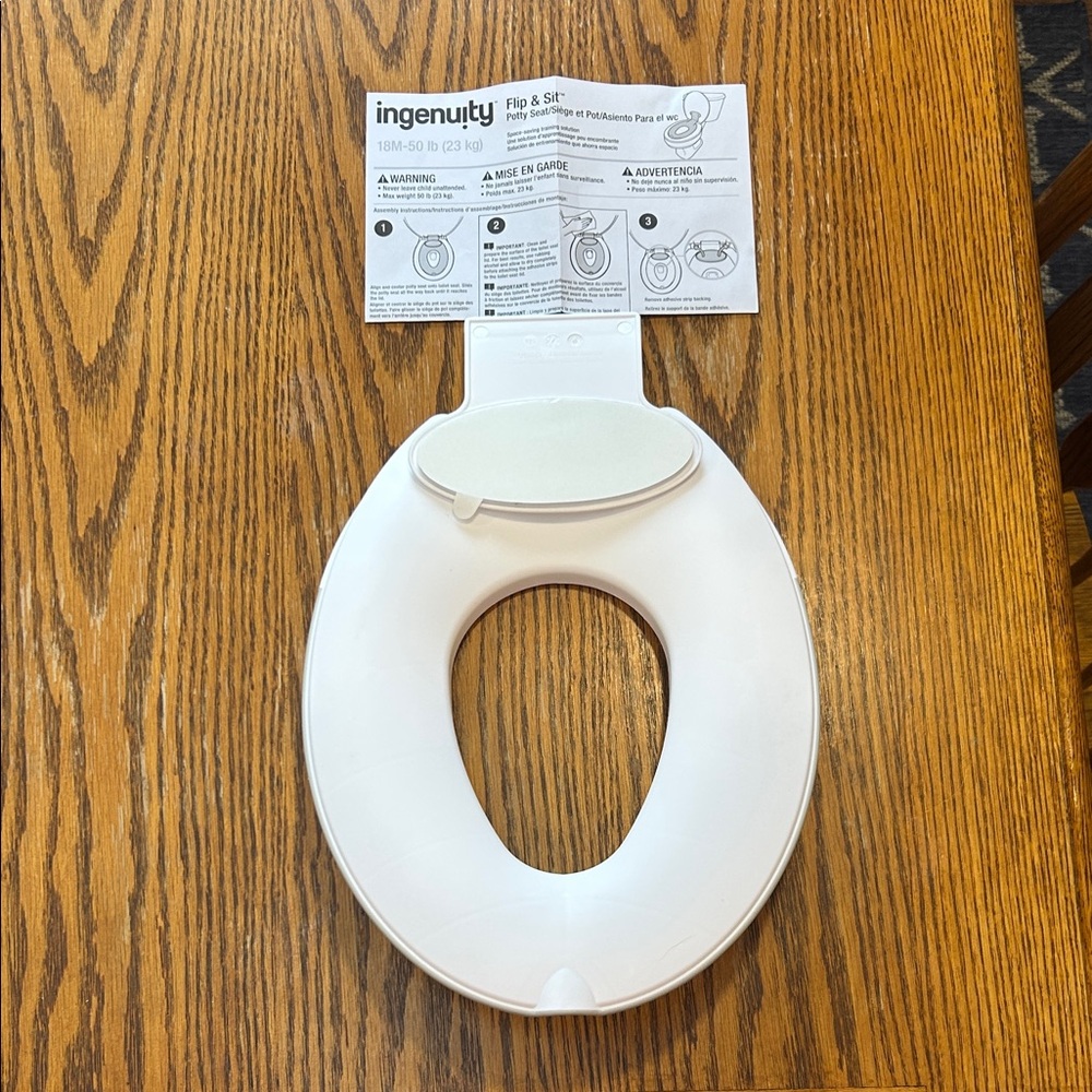 Ingenuity Flip & Sit Toilet Trainer